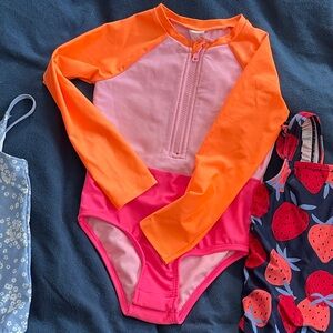 Target Orange and Pink Kids Bodysuit